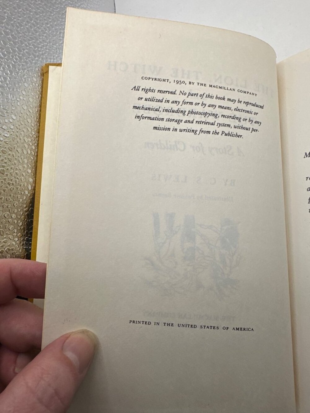 Little House In The Big Woods Hardcover By Laura Ingalls Wilder 1953 Edition Yel - Picture 5 of 5